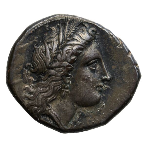 obverse Metapontum Historia Numorum Italy 1580-3