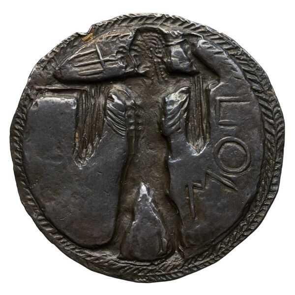Poseidonia Historia Numorum Italy 1107, reverse, bnf-iris