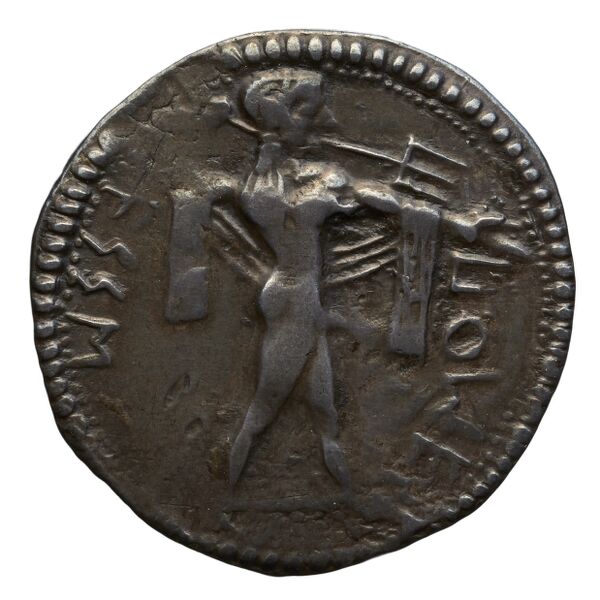 Poseidonia Historia Numorum Italy 1108, аверс, bnf-iris