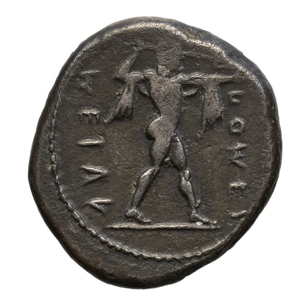 аверс Poseidonia Historia Numorum Italy 1114