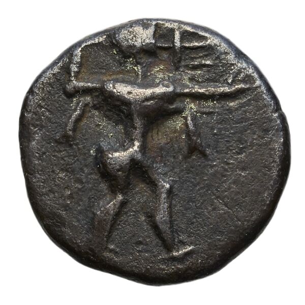 аверс Poseidonia Historia Numorum Italy 1143-7