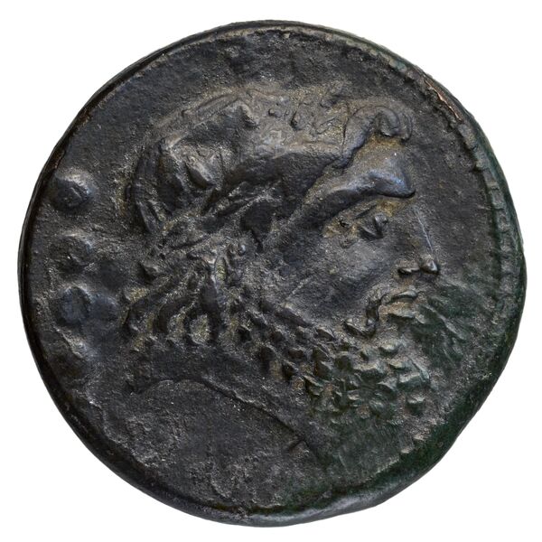 obverse Atella Historia Numorum Italy 465