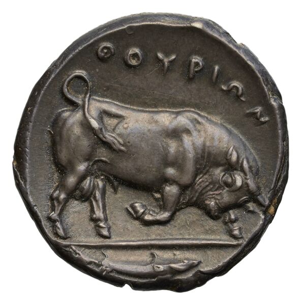 Thurium Historia Numorum Italy 1799-1802, реверс, bnf-iris
