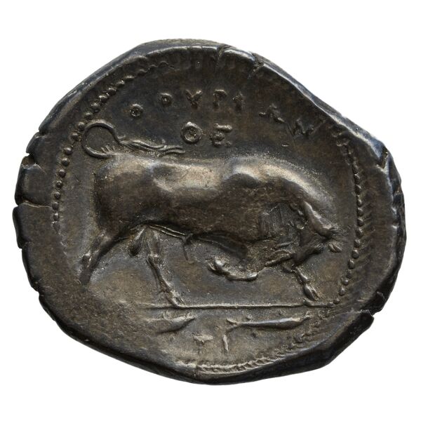 реверс Thurium Historia Numorum Italy 1870-1875