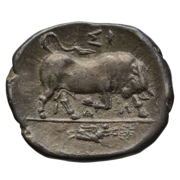 реверс Thurium Historia Numorum Italy 1843-1845
