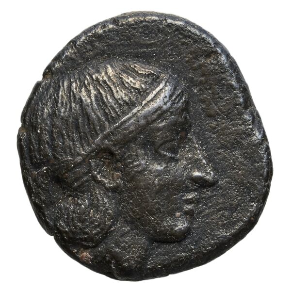 Velia Historia Numorum Italy 1265, аверс, bnf-iris