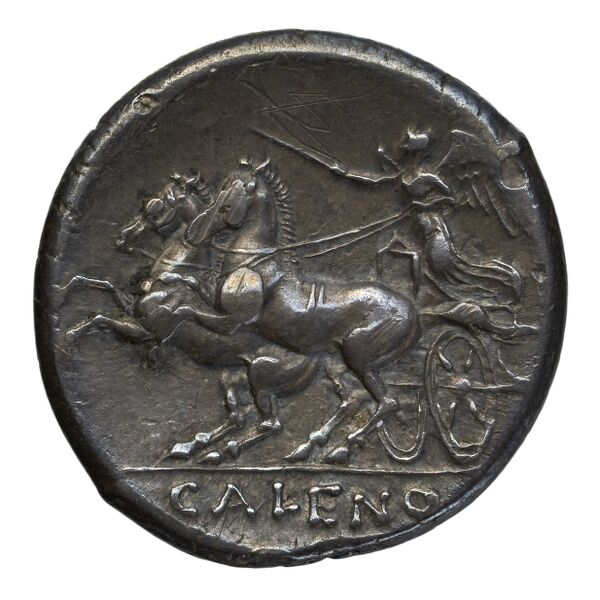 reverse Cales Historia Numorum Italy 434