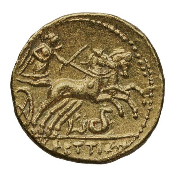 Brettii Bruttium Historia Numorum Italy 1953-1957, реверс, bnf-iris