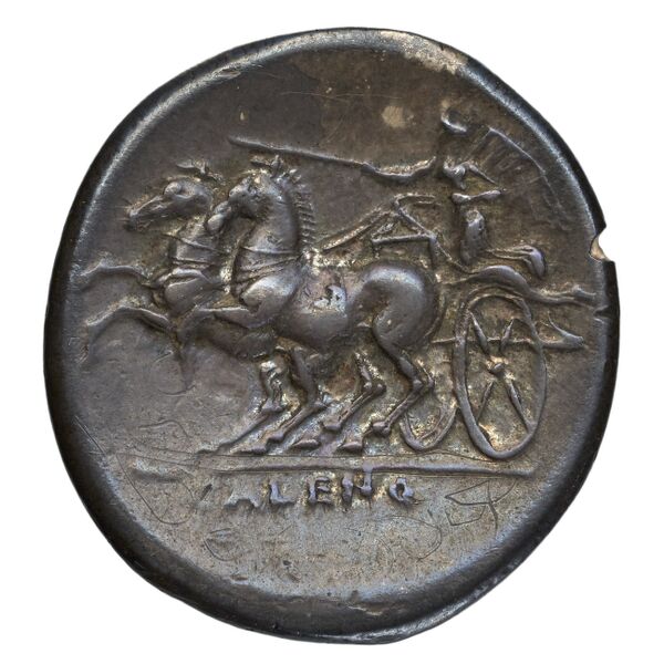 Cales Historia Numorum Italy 434, реверс, bnf-iris