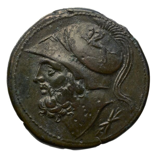 Brettii Bruttium Historia Numorum Italy 1987, аверс, bnf-iris