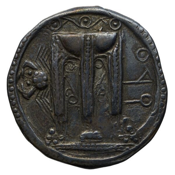 Croton Historia Numorum Italy 2085-94, аверс, bnf-iris