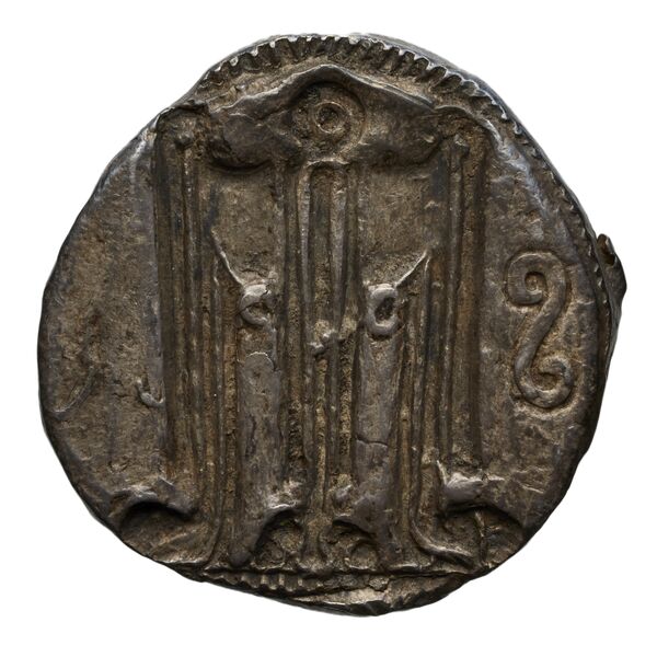 Croton Historia Numorum Italy 73232, реверс, bnf-iris
