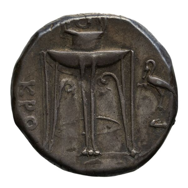 Croton Historia Numorum Italy 2170-2176, реверс, bnf-iris