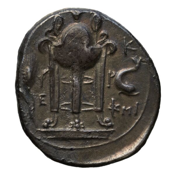 Croton Historia Numorum Italy 2178-2184, реверс, bnf-iris
