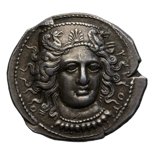 Croton Historia Numorum Italy 2159-2169, аверс, bnf-iris