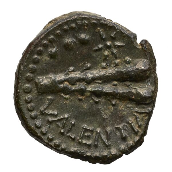 Vibo Valentia Historia Numorum Italy 2265, реверс, bnf-iris