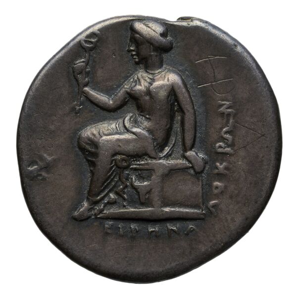 реверс Locri Epizephyrii Historia Numorum Italy 2310