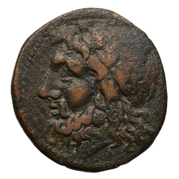 аверс Locri Epizephyrii Historia Numorum Italy 2400-2401