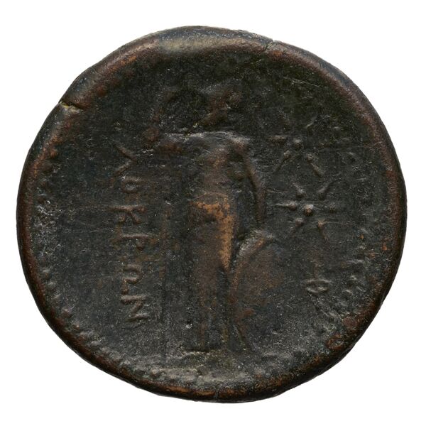 Locri Epizephyrii Historia Numorum Italy 2376-2378, реверс, bnf-iris