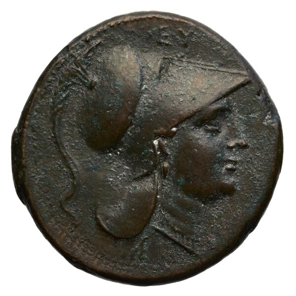 Locri Epizephyrii Historia Numorum Italy 2381-2383, аверс, bnf-iris