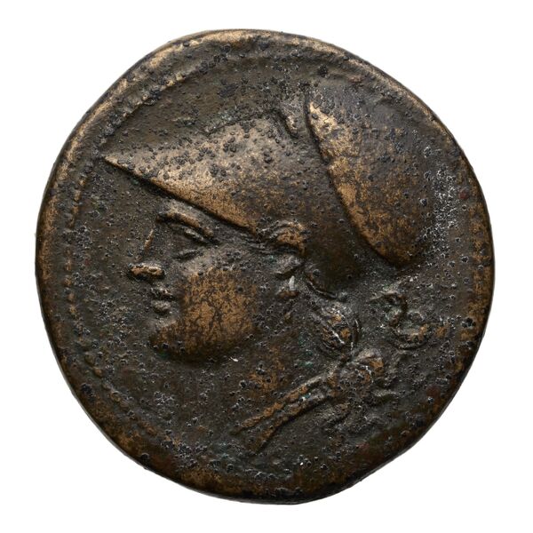 Locri Epizephyrii Historia Numorum Italy 2384-2397, аверс, bnf-iris