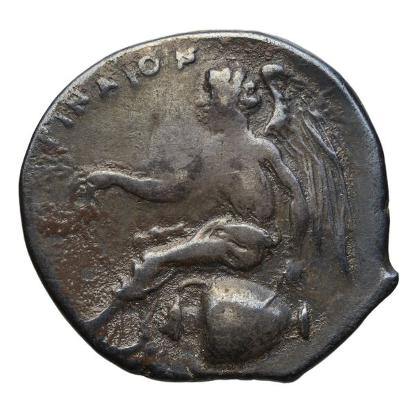 Terina Historia Numorum Italy 2574-2580, реверс, bnf-iris