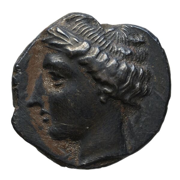 Terina Historia Numorum Italy 2574-2580, аверс, bnf-iris