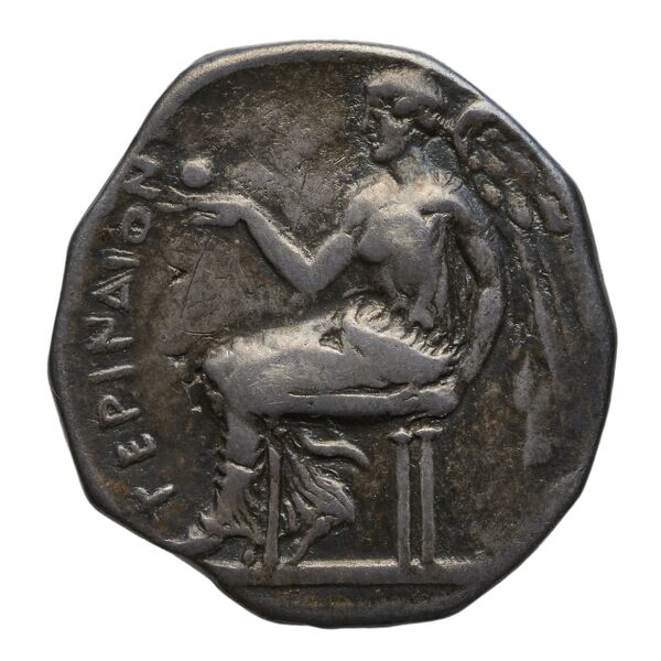 реверс Terina Historia Numorum Italy 2585-2595