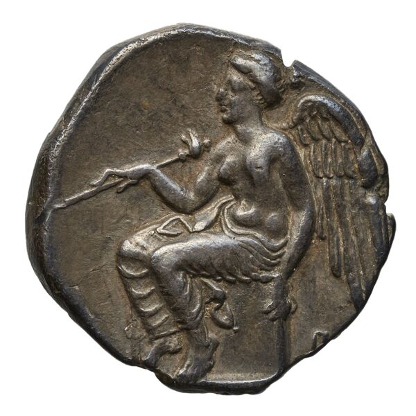 реверс Terina Historia Numorum Italy 2596-2622