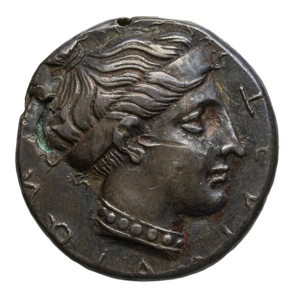 Terina Historia Numorum Italy 2596-2622, аверс, bnf-iris
