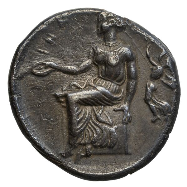 реверс Terina Historia Numorum Italy 2627-2628