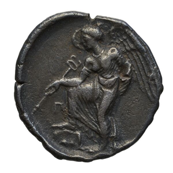 Terina Historia Numorum Italy 2596-2622, аверс, bnf-iris