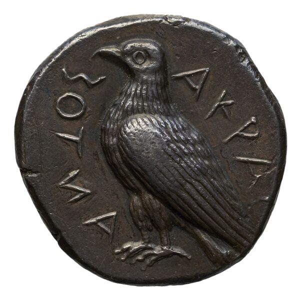 Agrigentum SNG ANS 964, аверс, bnf-iris