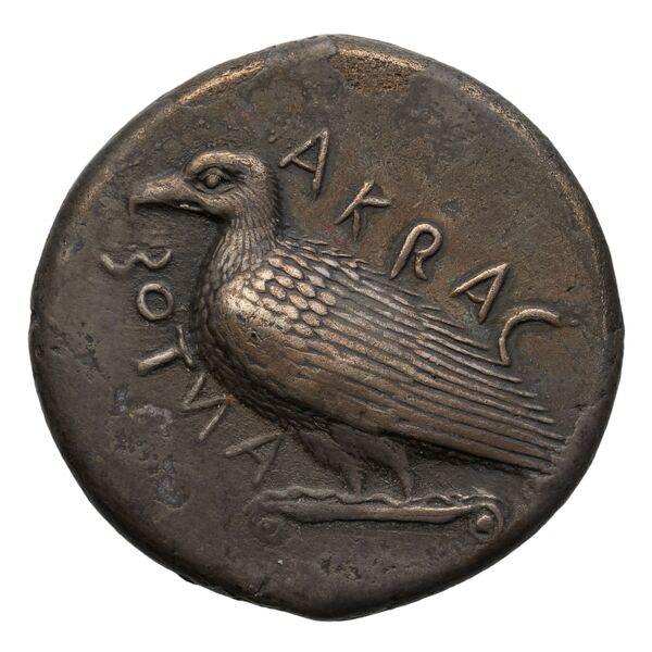 Agrigentum SNG ANS 964, аверс, bnf-iris