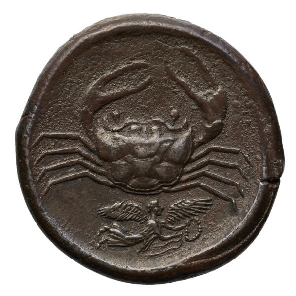 Agrigentum SNG ANS 964, реверс, bnf-iris