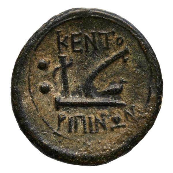 Centuripae Puglisi 2009 156, реверс, bnf-iris