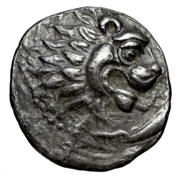 Rhoikos of Amathus Amathus BMC Amathus 18-23, аверс, bnf-iris