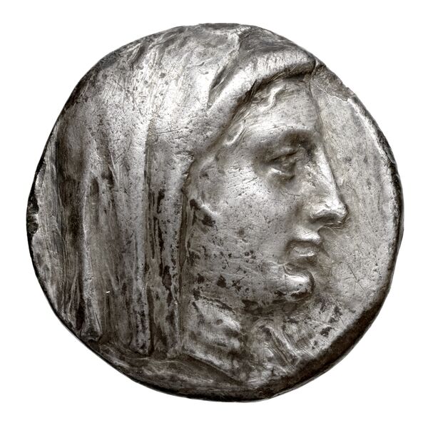 Ephesus Kinns and Holt 2023 Period IIIa, AR XVII, obverse, bnf-iris