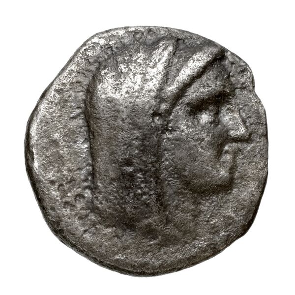 Ephesus Kinns and Holt 2023 Period IIIa, AR XVII, obverse, bnf-iris