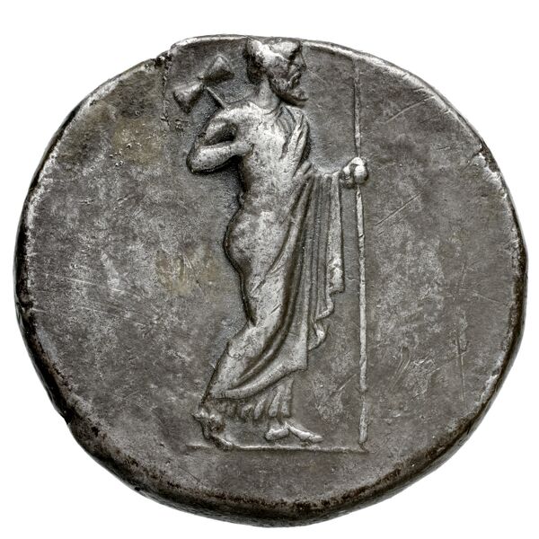 Mausolus of Caria Halicarnassus Konuk 1998 B4, reverse, bnf-iris