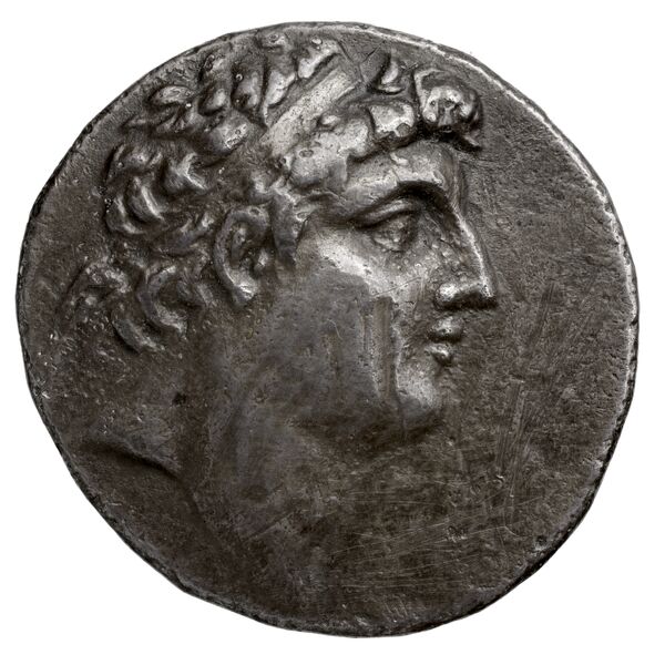 Ariarathes IX Uncertain Cappadocian Royal mint A Mørkholm 1968 pp. 245-8, 1-9, аверс, bnf-iris