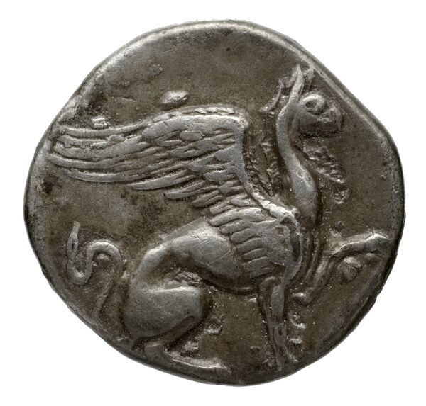 Teos Kinns 1980 Period I.1, AE 1, аверс, bnf-iris