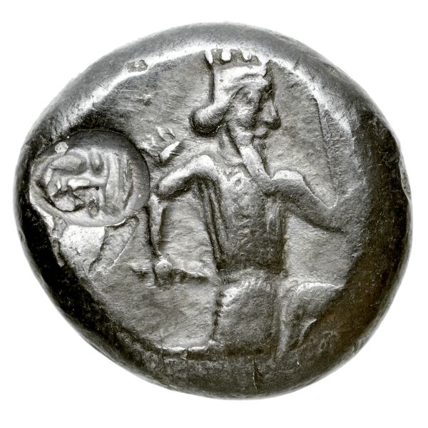 Sardis Carradice 1987 Type IV early siglos, аверс, bnf-iris