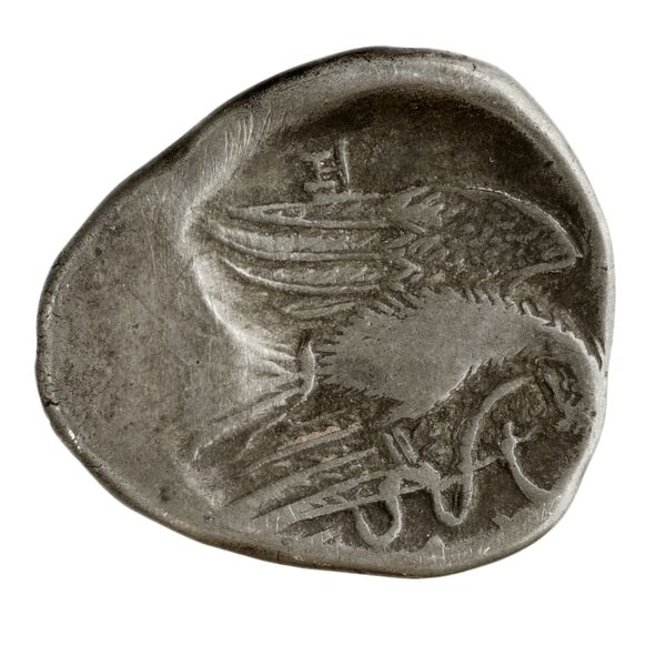 Chalcis Picard 1979 Series I group II issue 25-30 drachm, реверс, bnf-iris