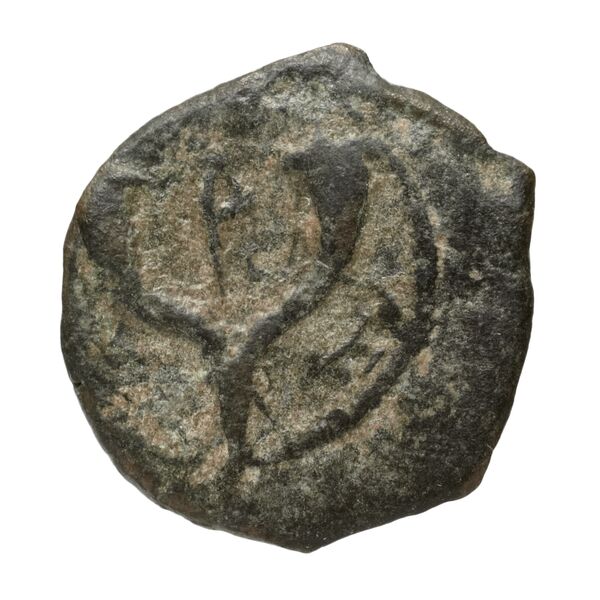 obverse Alexander Jannaeus Jerusalem Hendin 2010 1144-1146