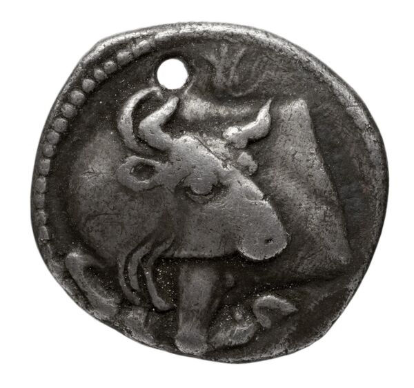 Acanthus Tselekas 1996 Period D-F, T15-62, аверс, bnf-iris