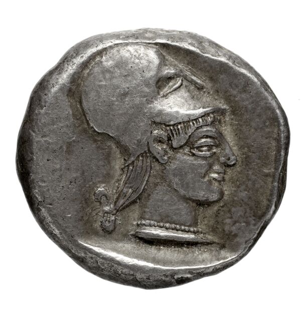 Corinth Calciati 1990 Period III, class 1-3, реверс, bnf-iris