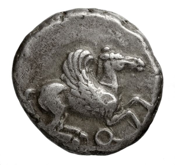 Corinth Calciati 1990 Period III, class 1-3, аверс, bnf-iris