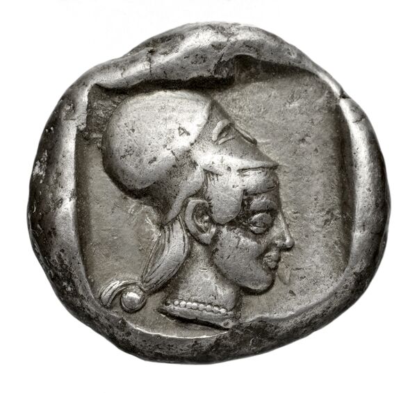 Corinth Calciati 1990 Period III, class 1-3, реверс, bnf-iris