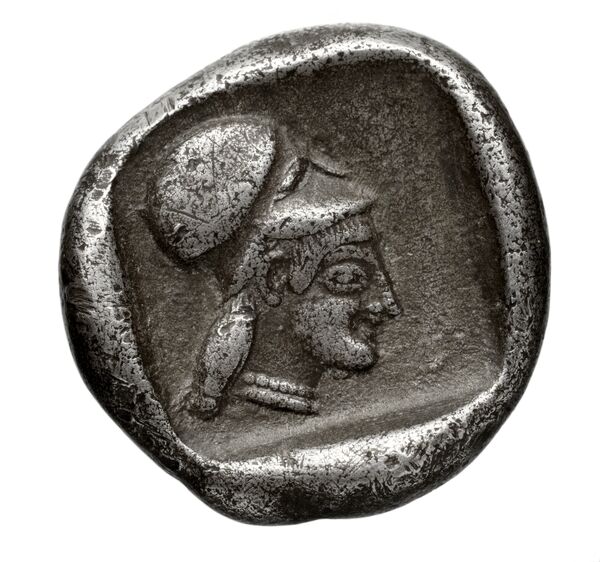 Corinth Calciati 1990 Period II Class I-III, реверс, bnf-iris